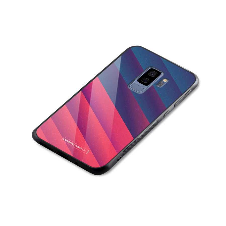 Vibrant Shades Glass Back Case for Galaxy S9 Plus