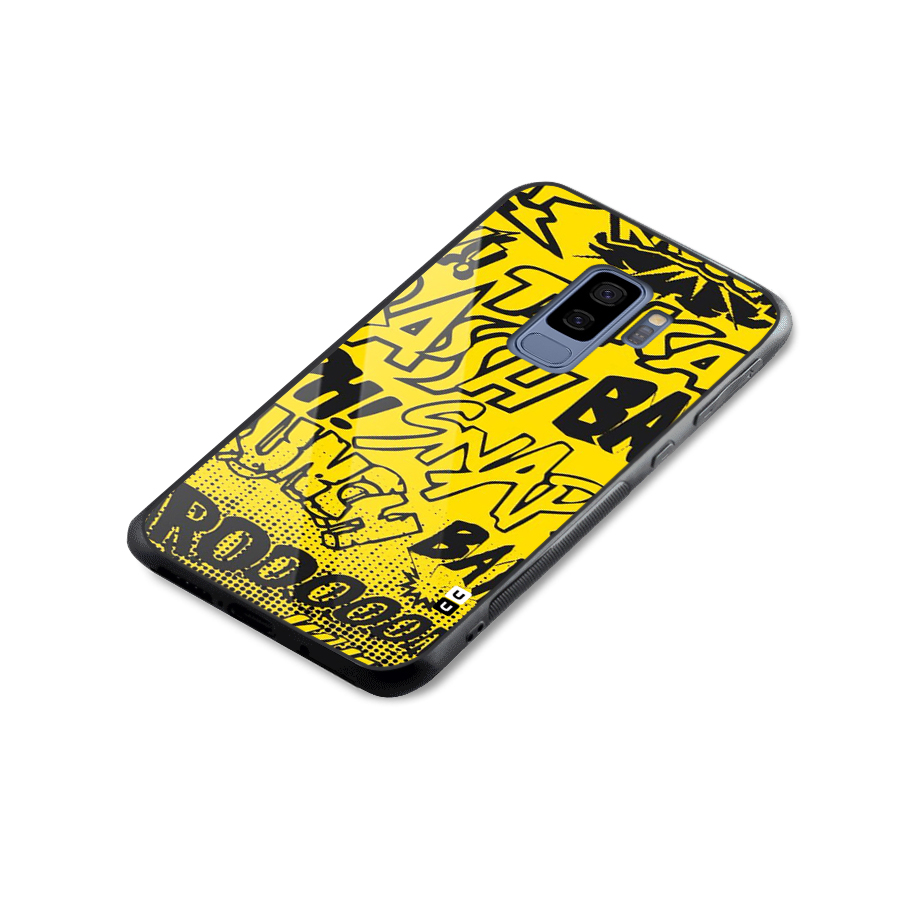 Vroom Snap Glass Back Case for Galaxy S9 Plus