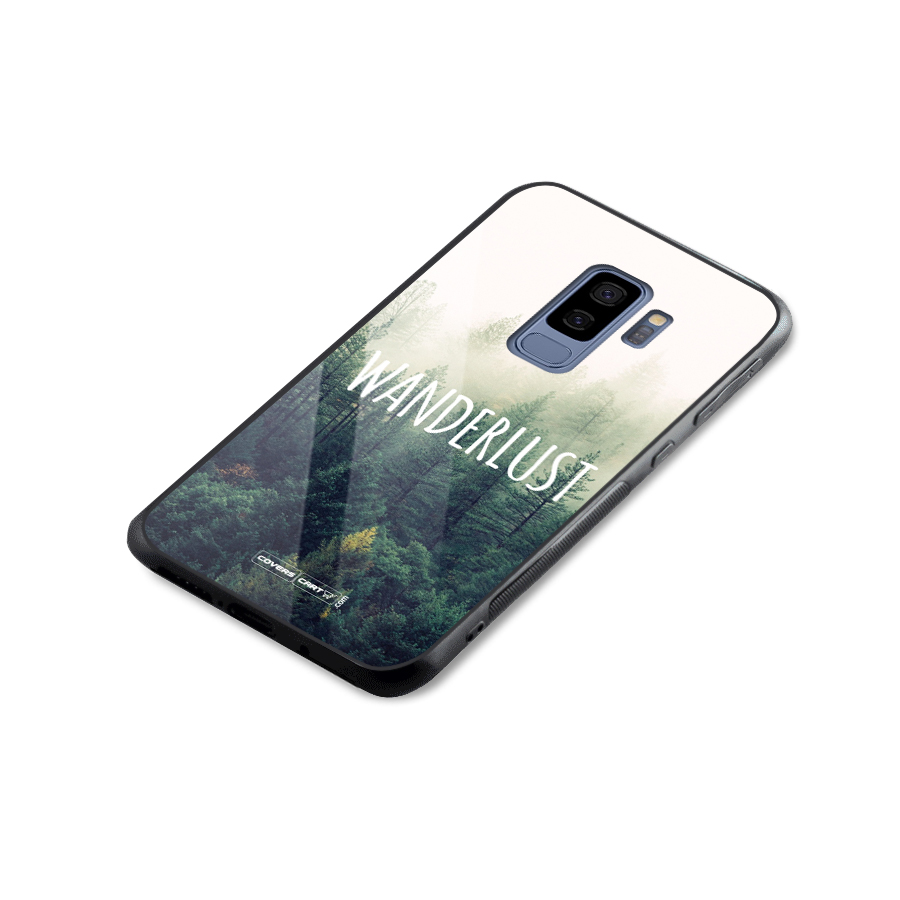 Wanderlust Glass Back Case for Galaxy S9 Plus