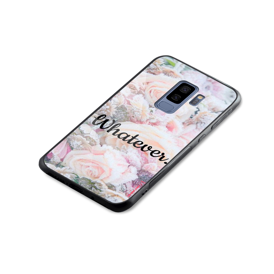 Whatever Glass Back Case for Galaxy S9 Plus