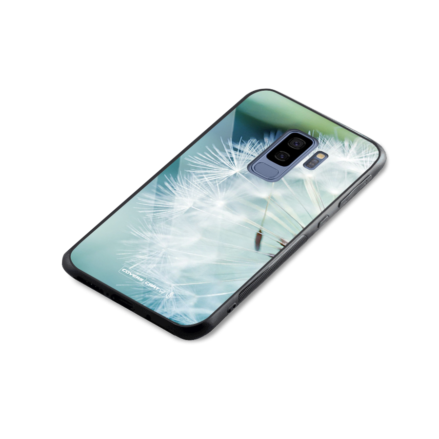 Wish Floral Glass Back Case for Galaxy S9 Plus