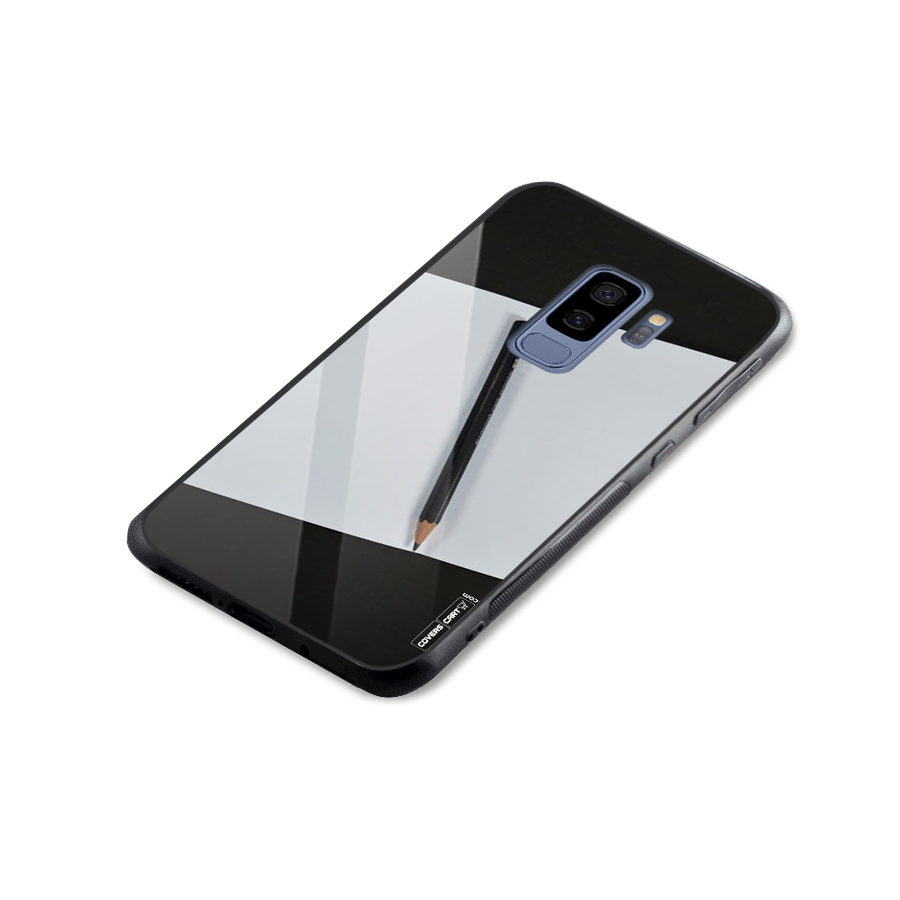 Write Your Thoughts Glass Back Case for Galaxy S9 Plus