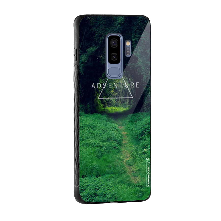 Adventure Take Glass Back Case for Galaxy S9 Plus