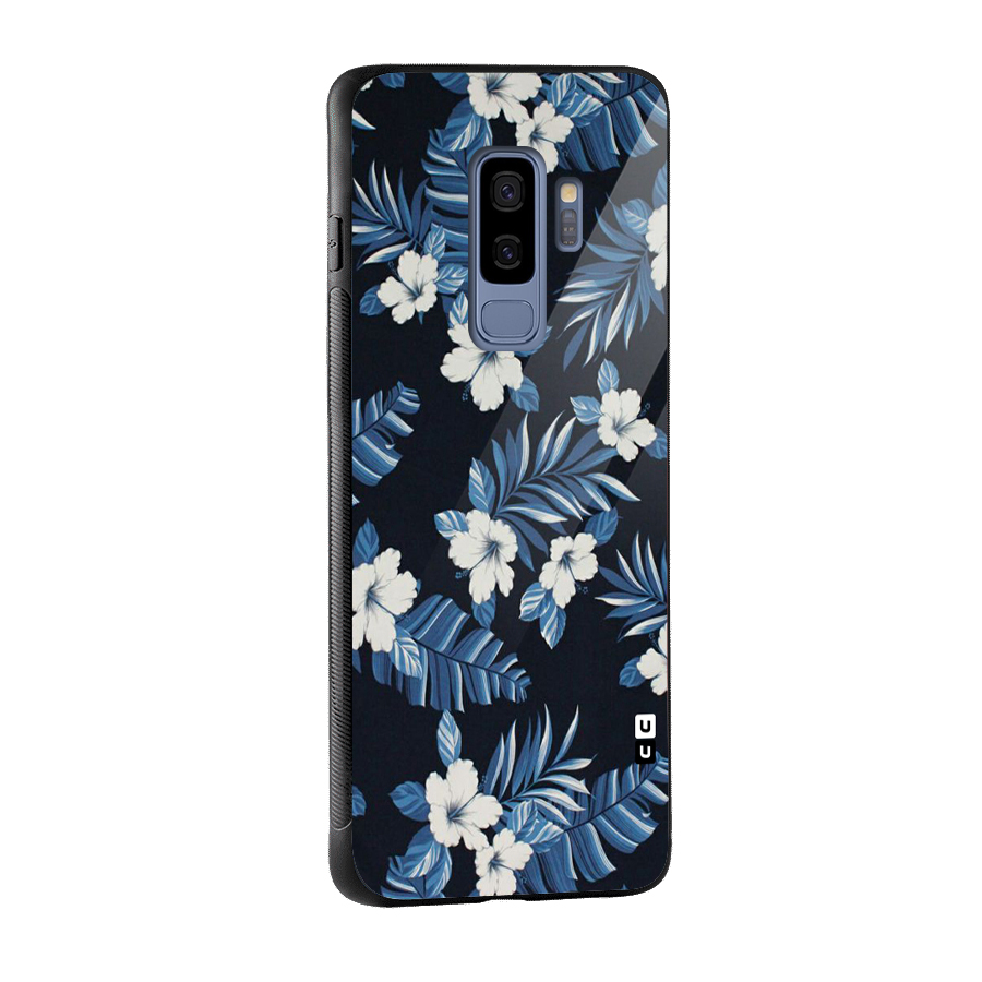 Aesthicity Floral Glass Back Case for Galaxy S9 Plus