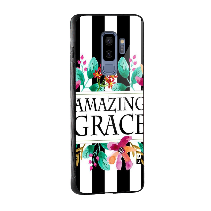 Amazing Grace Glass Back Case for Galaxy S9 Plus
