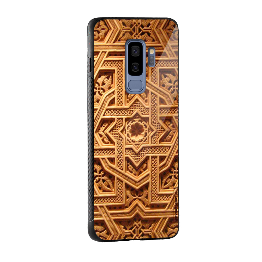 Archaic Wall Glass Back Case for Galaxy S9 Plus