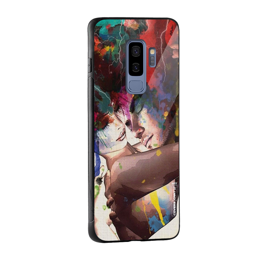 Artsy Romance Glass Back Case for Galaxy S9 Plus