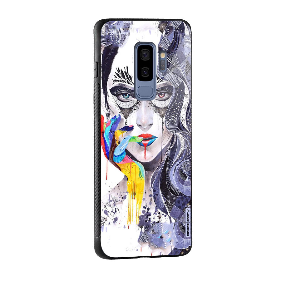 Astonishing Artwork Glass Back Case for Galaxy S9 Plus