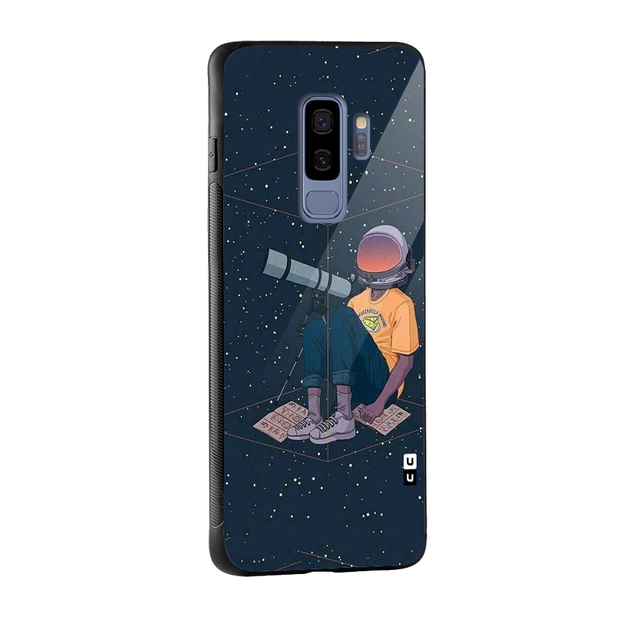 AstroNOT Glass Back Case for Galaxy S9 Plus