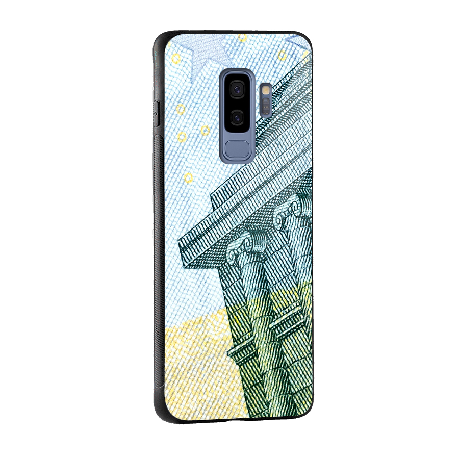 Baroque and Rococo style Glass Back Case for Galaxy S9 Plus