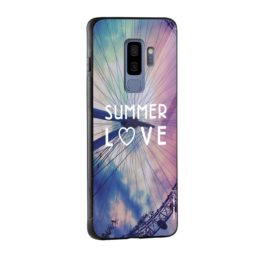 Beach Dreams Glass Back Case for Galaxy S9 Plus