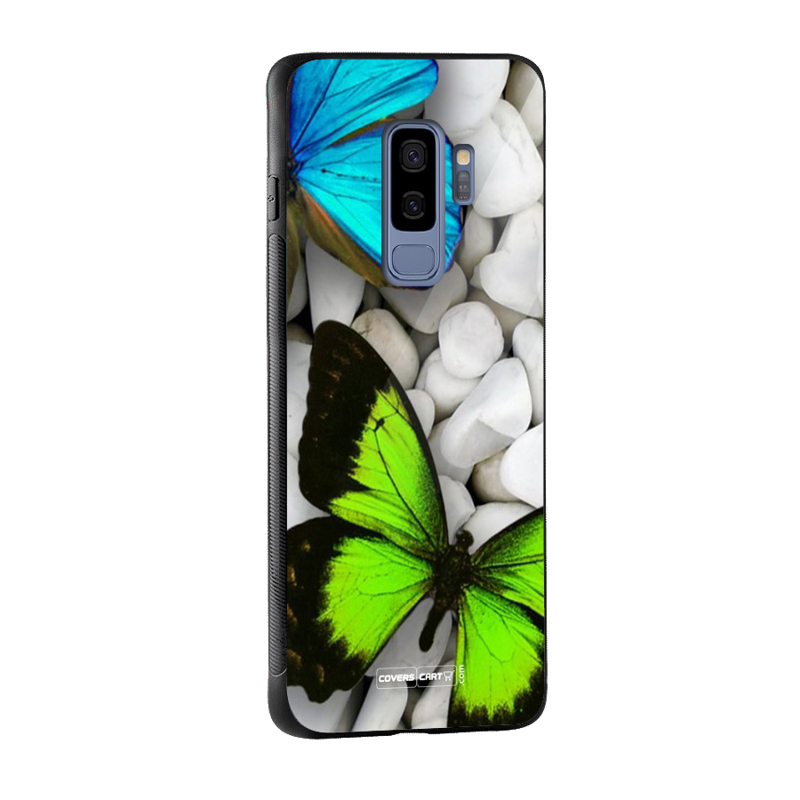Beautiful Butterflies Glass Back Case for Galaxy S9 Plus