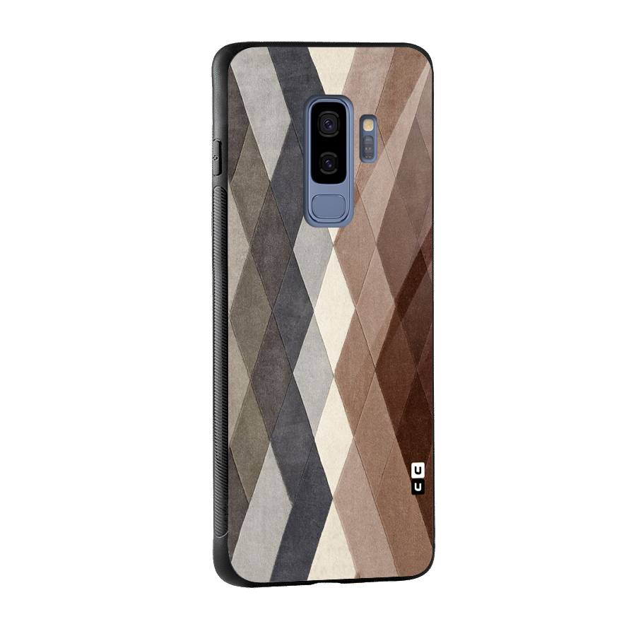 Beautiful Shades Of Diamonds Glass Back Case for Galaxy S9 Plus