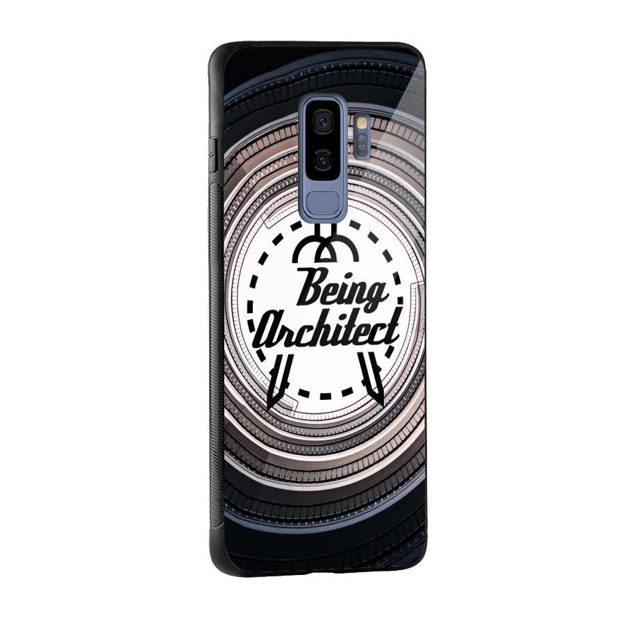 Being Architect Glass Back Case for Galaxy S9 Plus