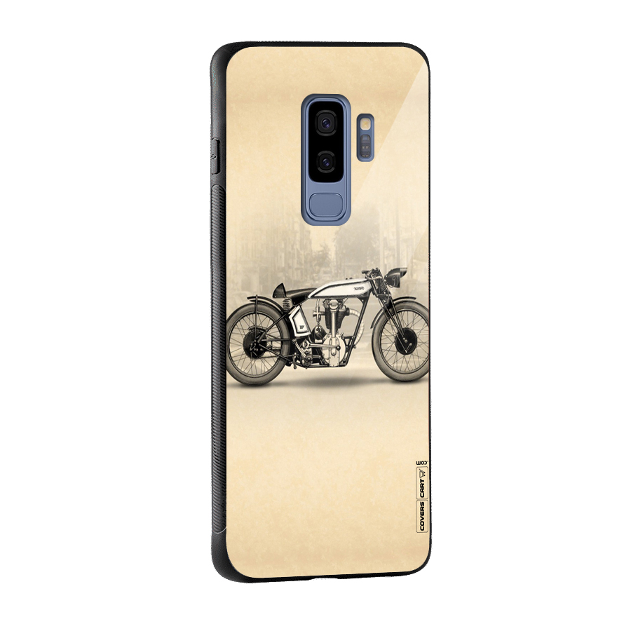 Bike Ride Glass Back Case for Galaxy S9 Plus
