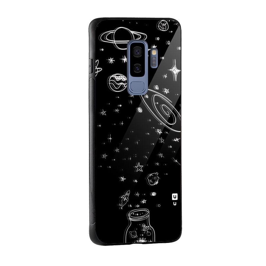 Bottle Of Stars Glass Back Case for Galaxy S9 Plus