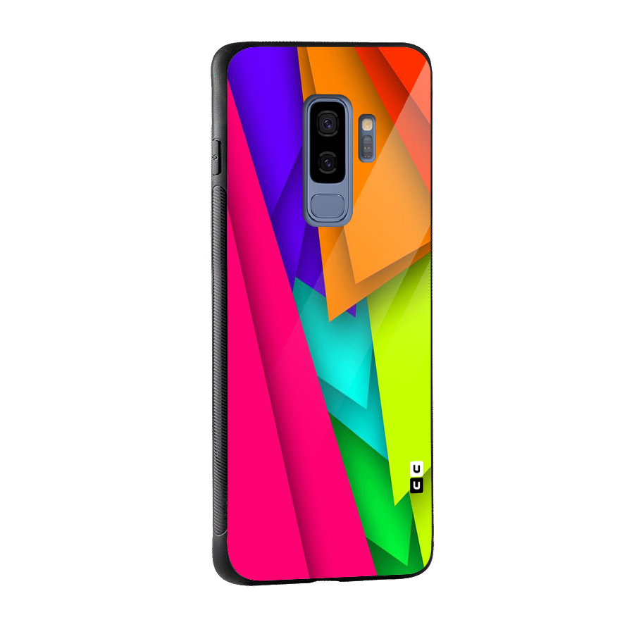 Bring In Colors Glass Back Case for Galaxy S9 Plus