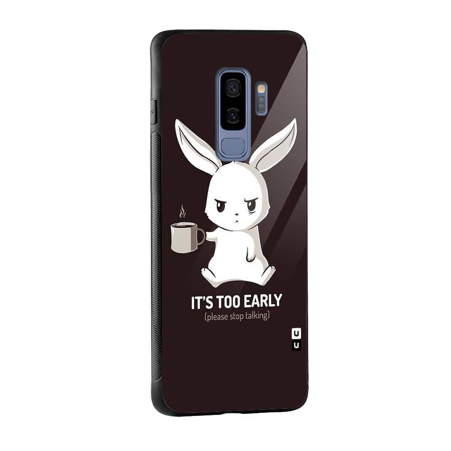 Bunny Early Glass Back Case for Galaxy S9 Plus