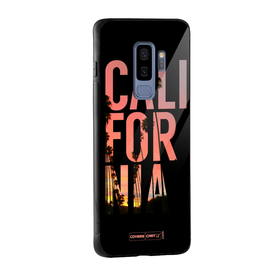 California Glass Back Case for Galaxy S9 Plus