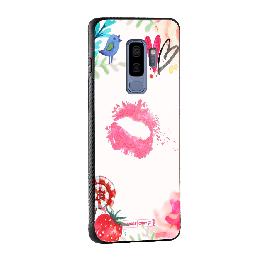 Chirpy Glass Back Case for Galaxy S9 Plus