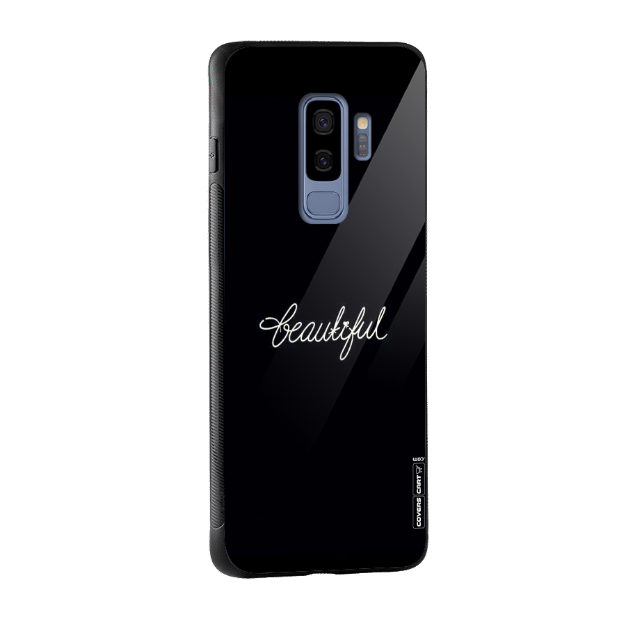 Classic Beautiful Glass Back Case for Galaxy S9 Plus