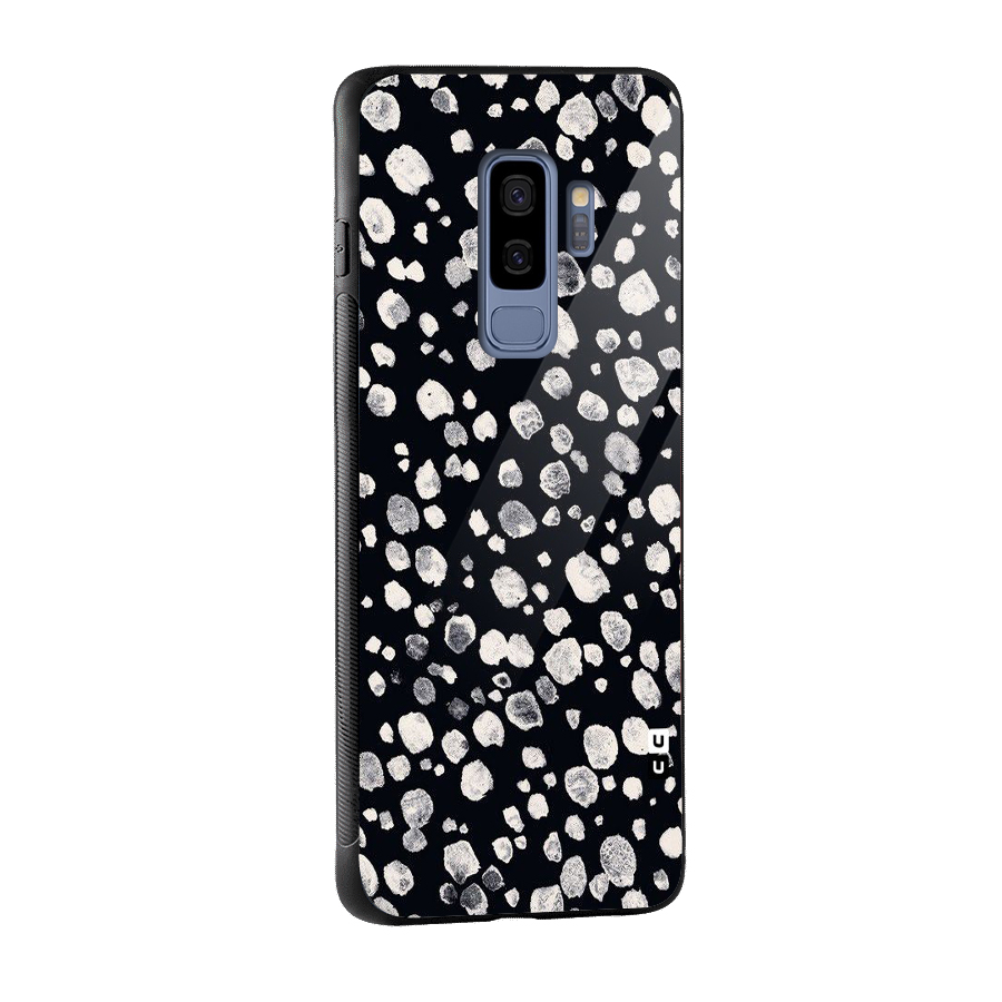 Classic Rocks Pattern Glass Back Case for Galaxy S9 Plus