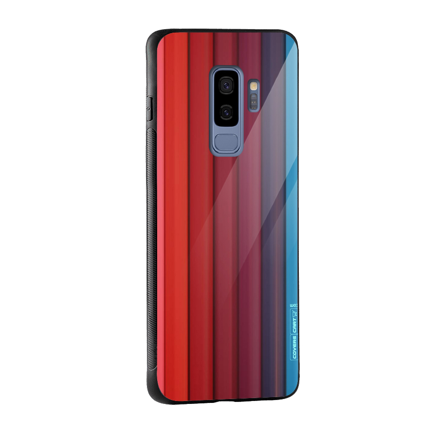 Colour Palette Glass Back Case for Galaxy S9 Plus