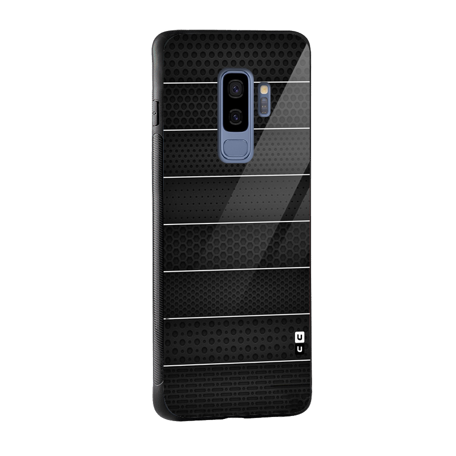 Concrete Stripes Glass Back Case for Galaxy S9 Plus