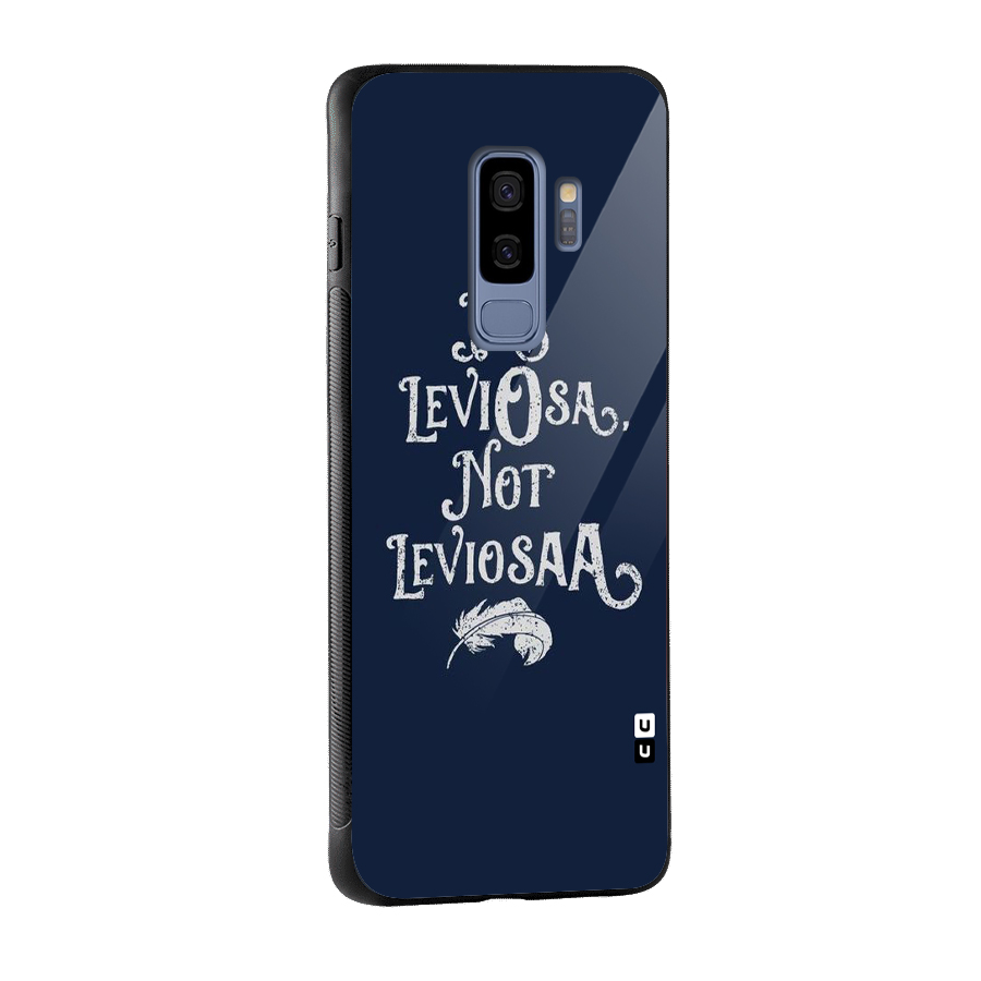 Correction Feather Glass Back Case for Galaxy S9 Plus