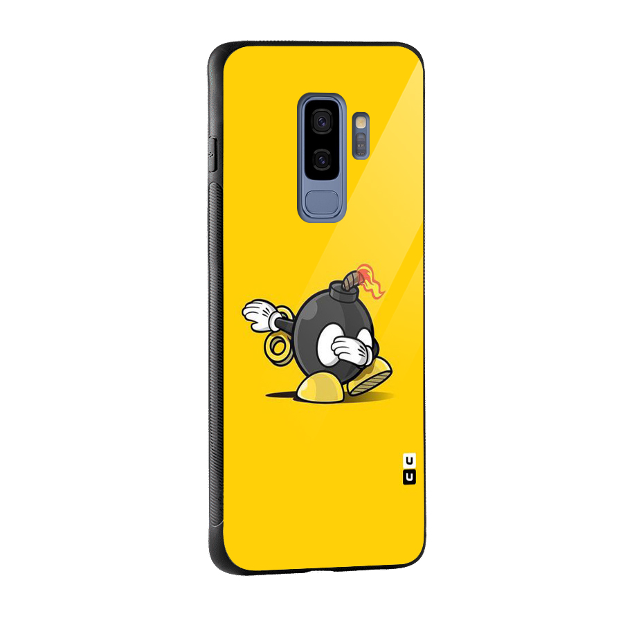 Dab Bomb Glass Back Case for Galaxy S9 Plus