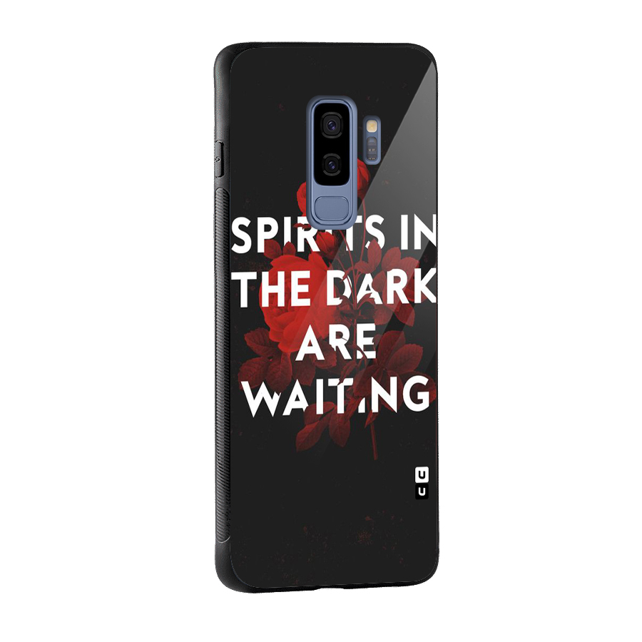 Dark Spirits Glass Back Case for Galaxy S9 Plus