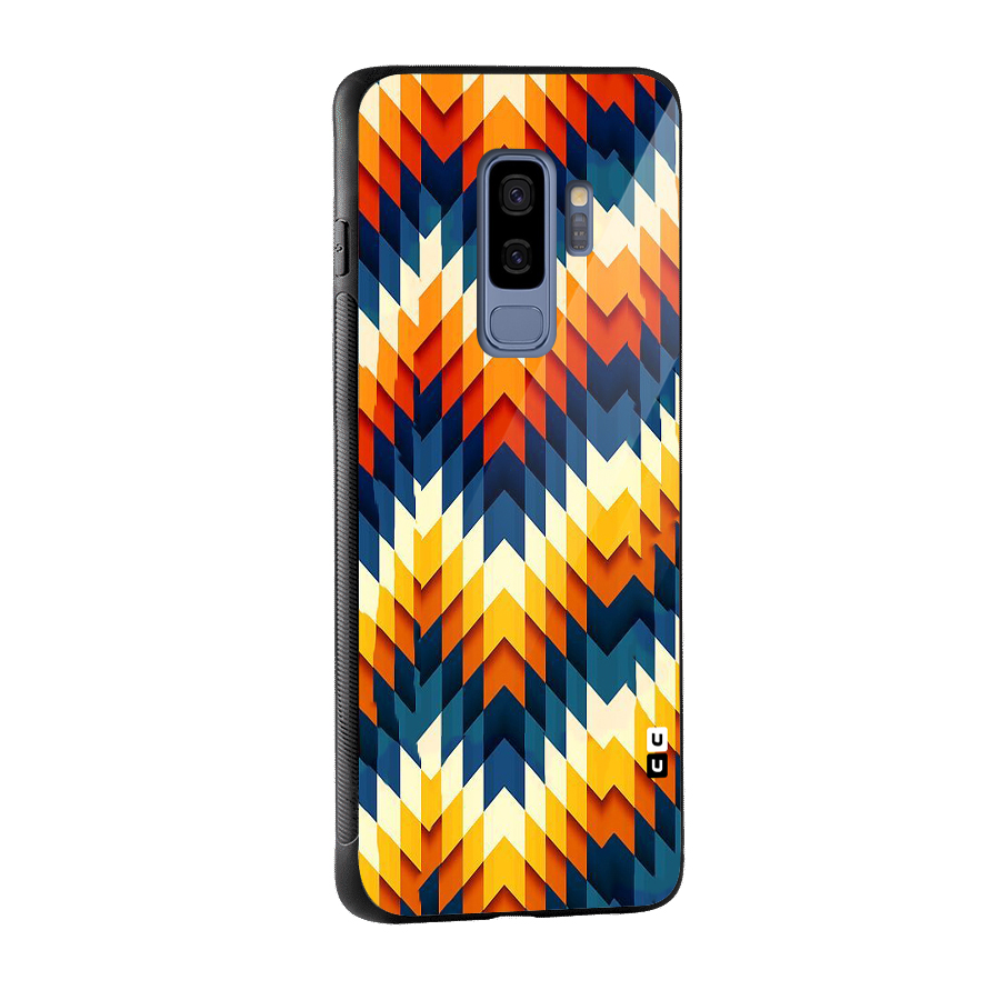 Delightful Design Glass Back Case for Galaxy S9 Plus