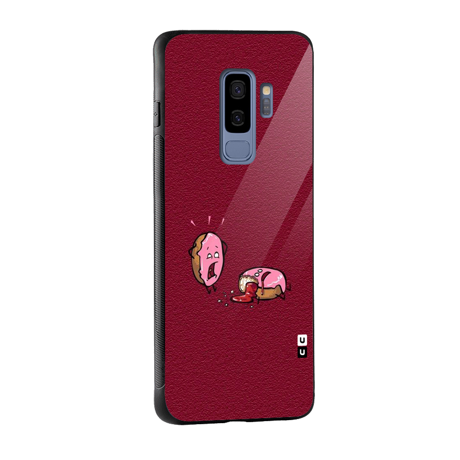 Donut Murder Glass Back Case for Galaxy S9 Plus