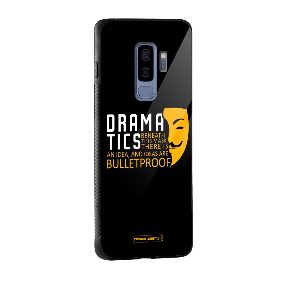 Dramatics Glass Back Case for Galaxy S9 Plus
