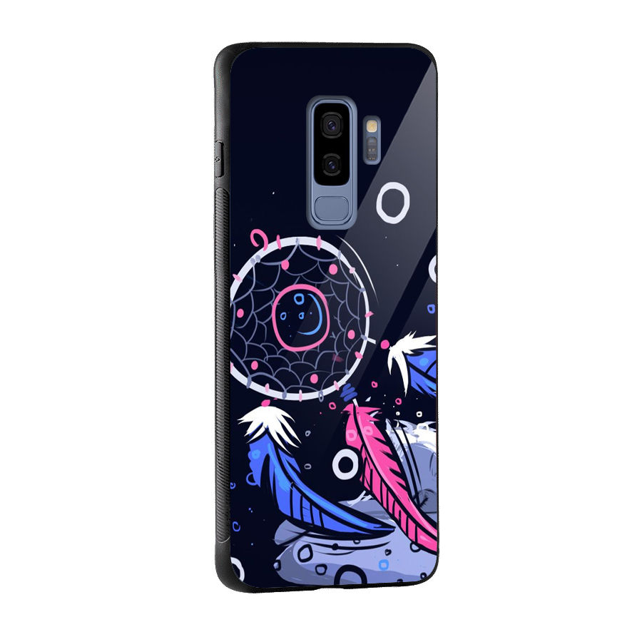 Dream Catcher Minimal Glass Back Case for Galaxy S9 Plus