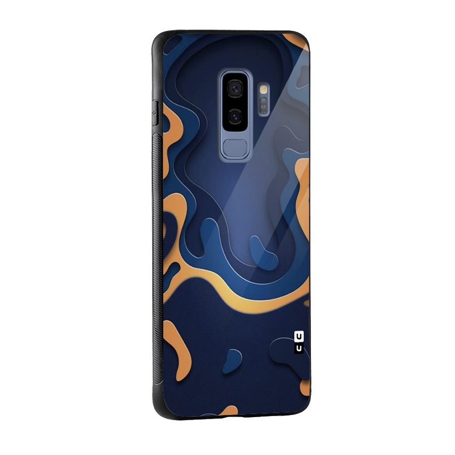 Drops Flow Glass Back Case for Galaxy S9 Plus