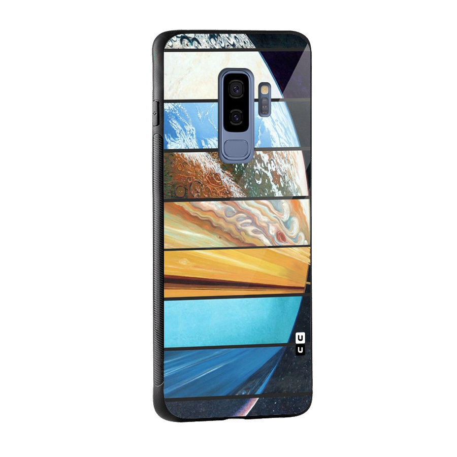 Earthly Design Glass Back Case for Galaxy S9 Plus