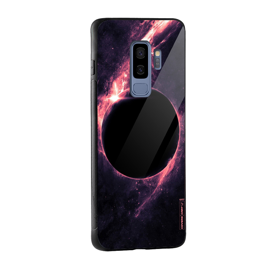 Exotic Design Glass Back Case for Galaxy S9 Plus