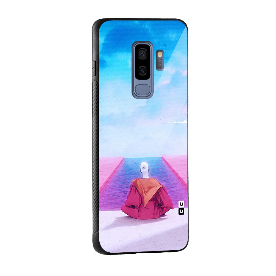 Eye Art Glass Back Case for Galaxy S9 Plus