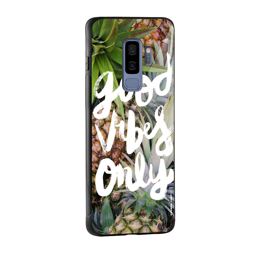 Forest Vibes Glass Back Case for Galaxy S9 Plus
