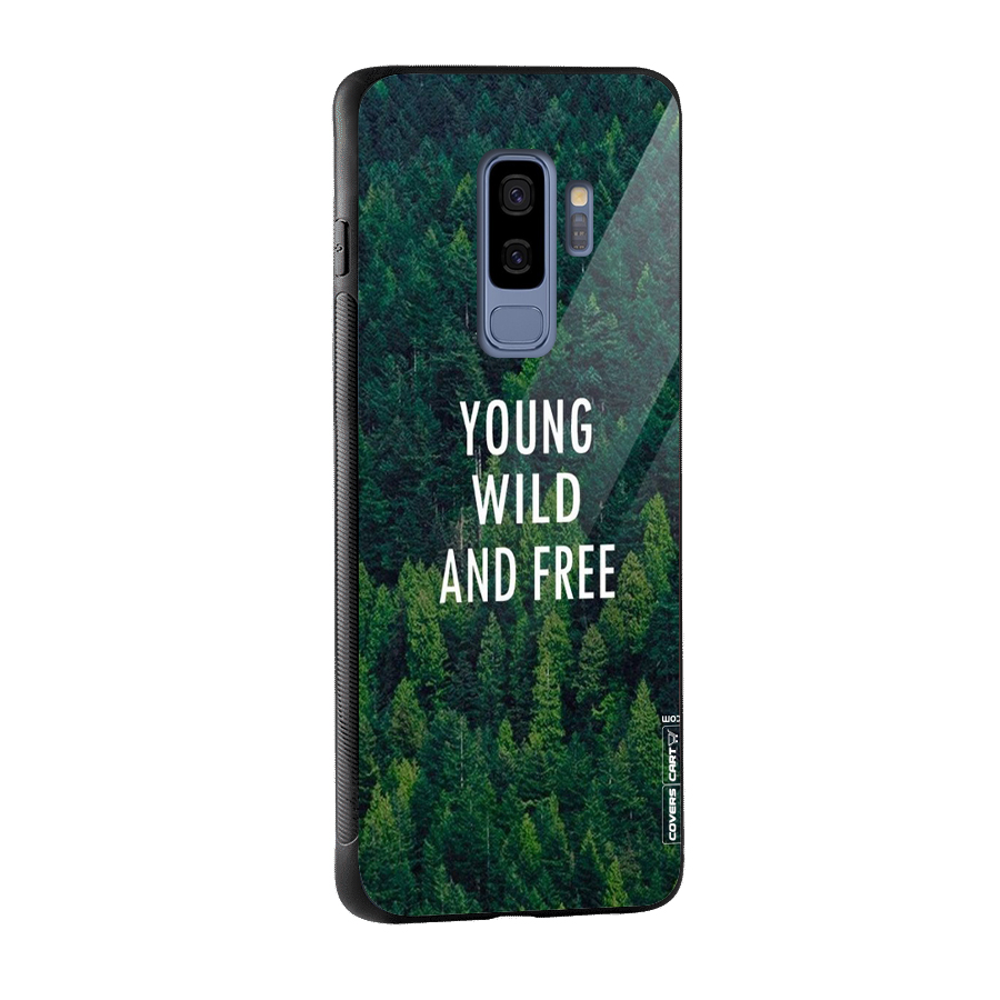 Forest Wanderlust Glass Back Case for Galaxy S9 Plus