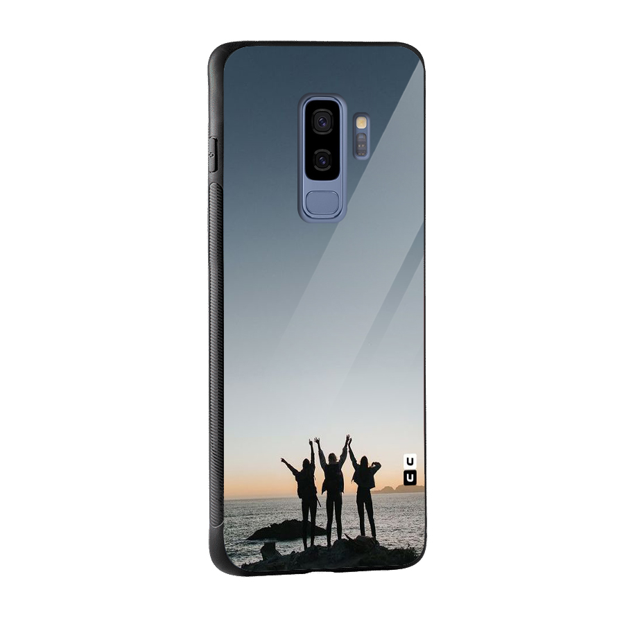 Friendship Glass Back Case for Galaxy S9 Plus