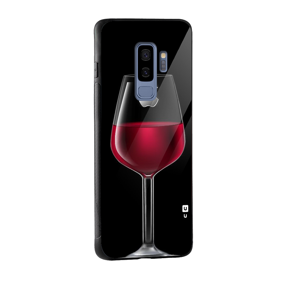Fruit Printed Design Glass Back Case for Galaxy S9 Plus