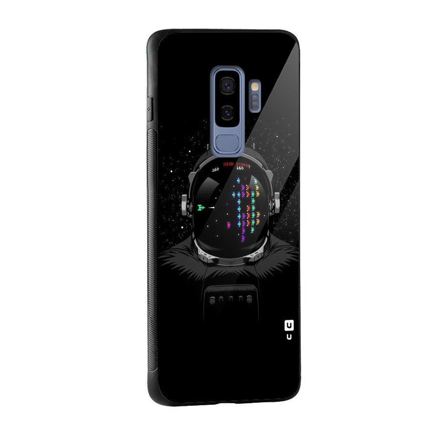 Gamer Head Glass Back Case for Galaxy S9 Plus