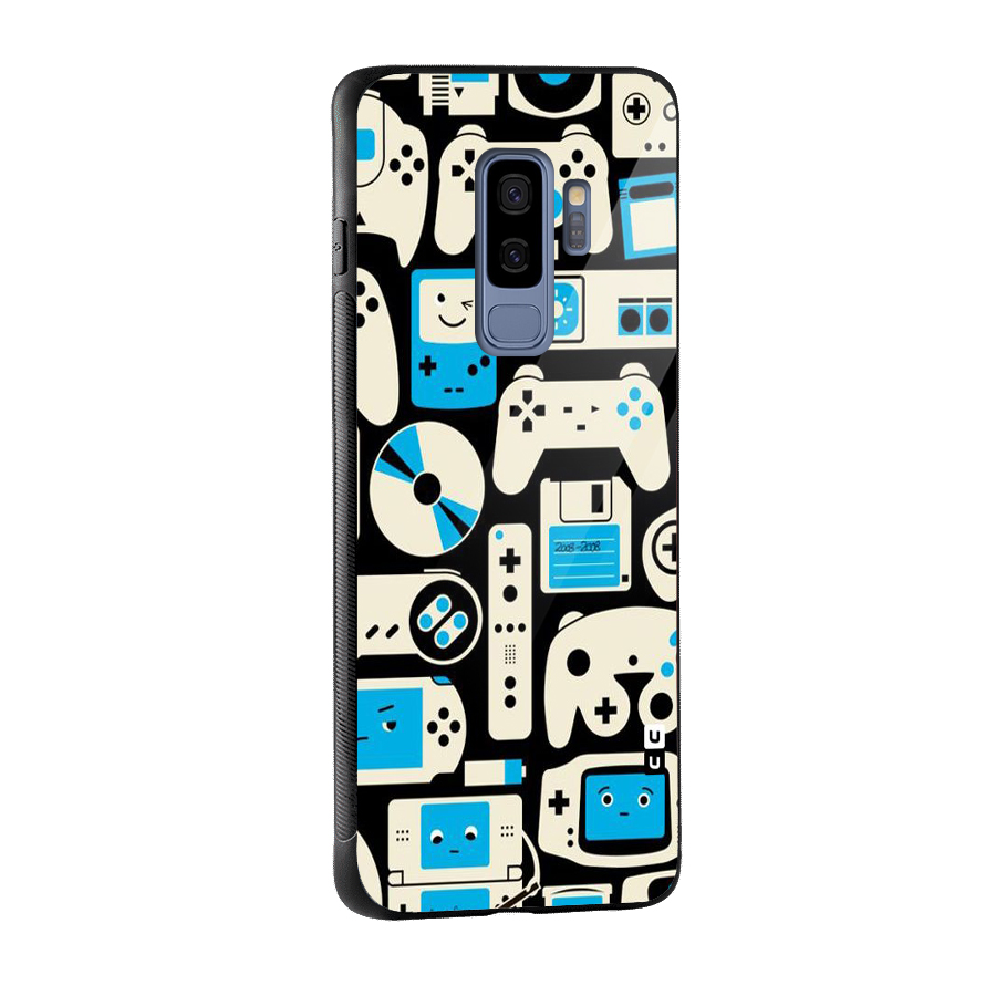 Gamers Glass Back Case for Galaxy S9 Plus