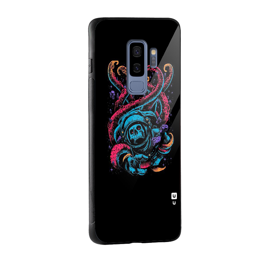 Ghost Tails Glass Back Case for Galaxy S9 Plus