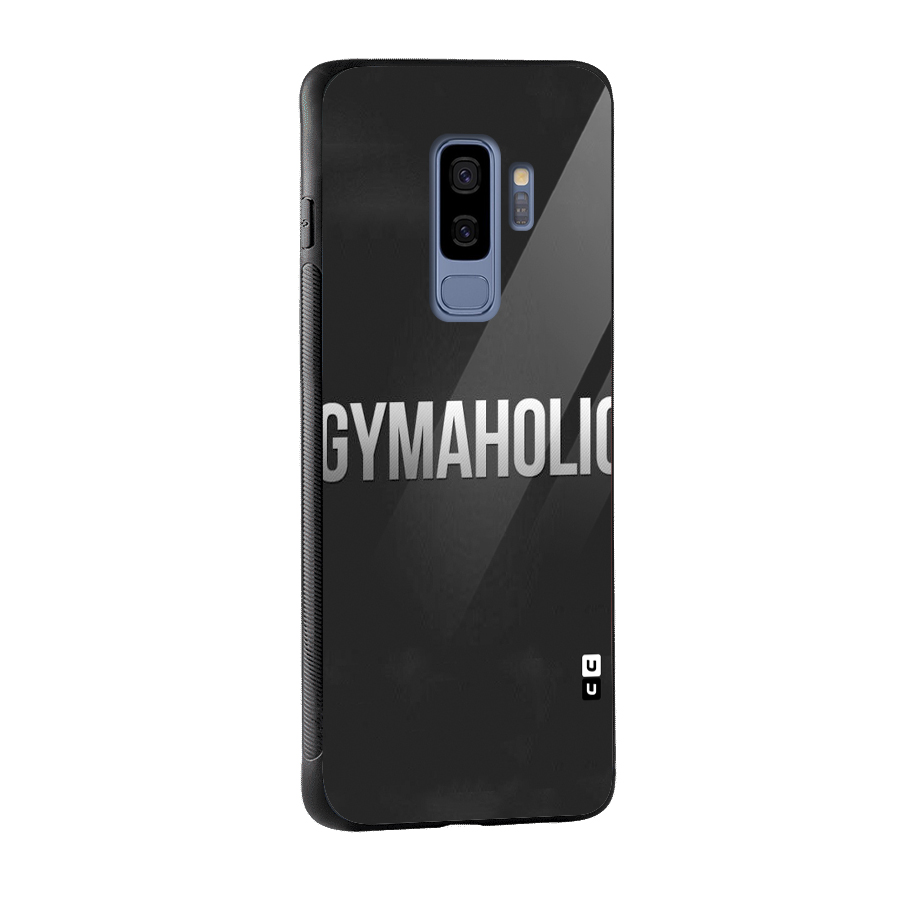 Gymaholic Glass Back Case for Galaxy S9 Plus
