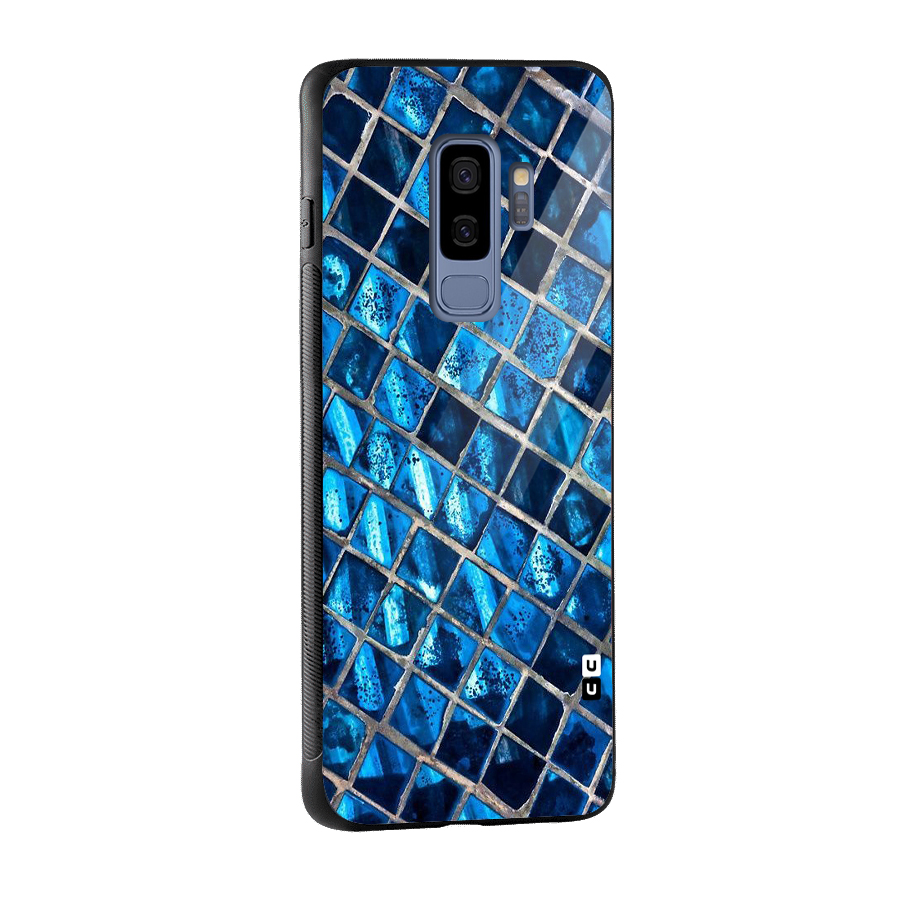 Home Tiles Design Glass Back Case for Galaxy S9 Plus