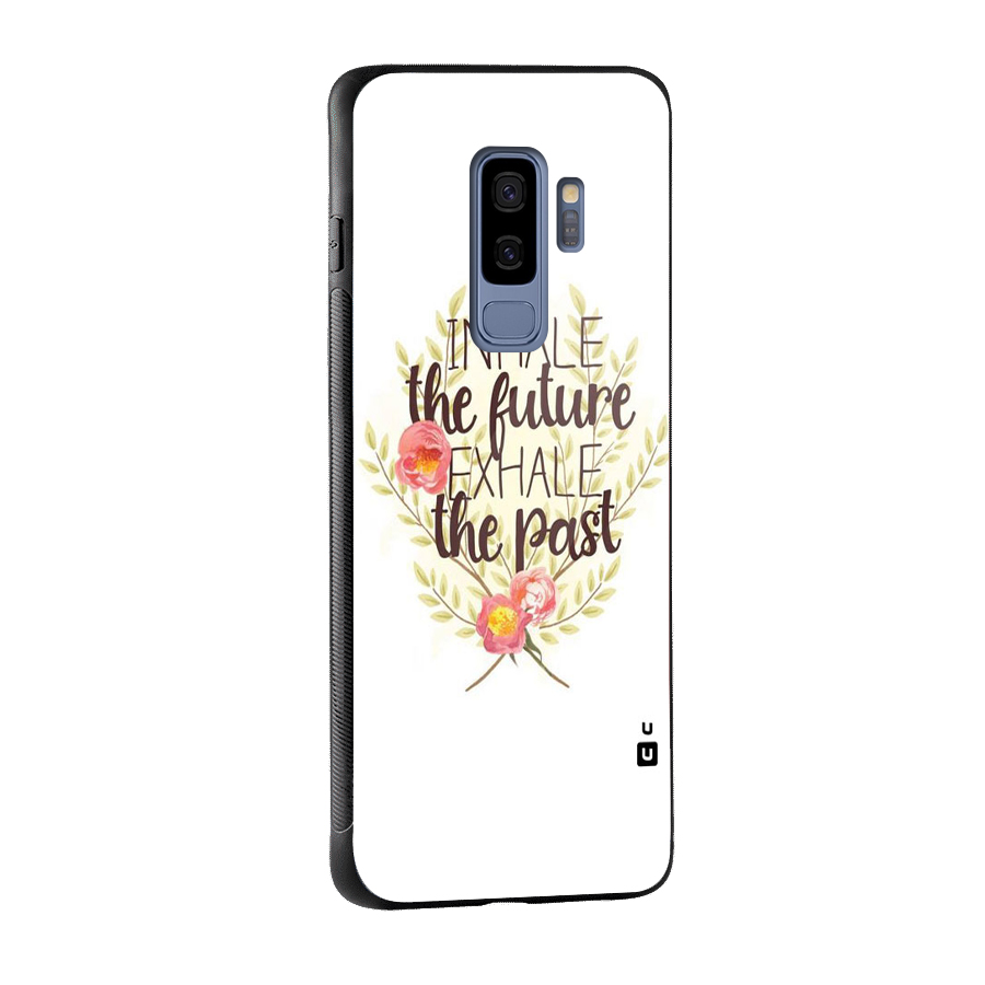 Inhale Future Glass Back Case for Galaxy S9 Plus
