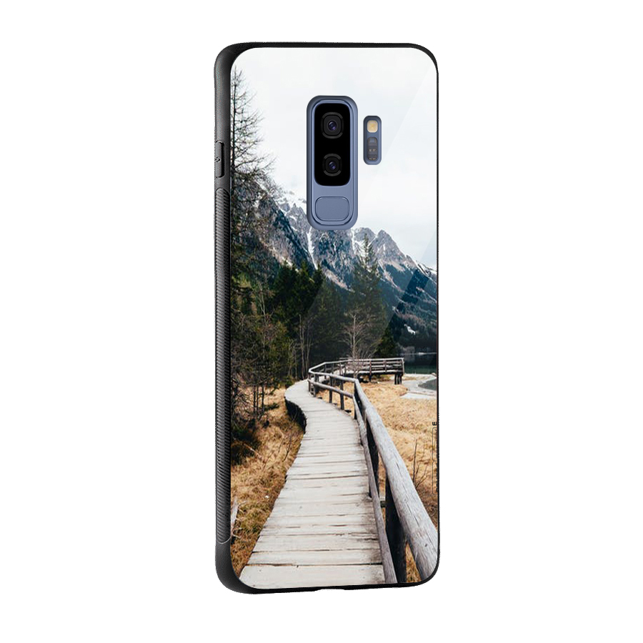 Just Wander Glass Back Case for Galaxy S9 Plus